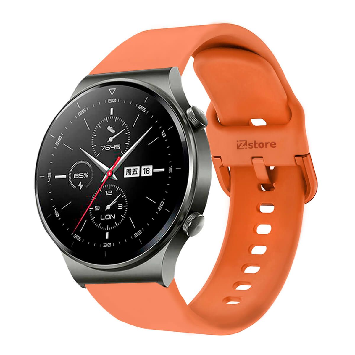 GENERICO - Correa Para Huawei Watch GT4 46mm Hebilla Naranja