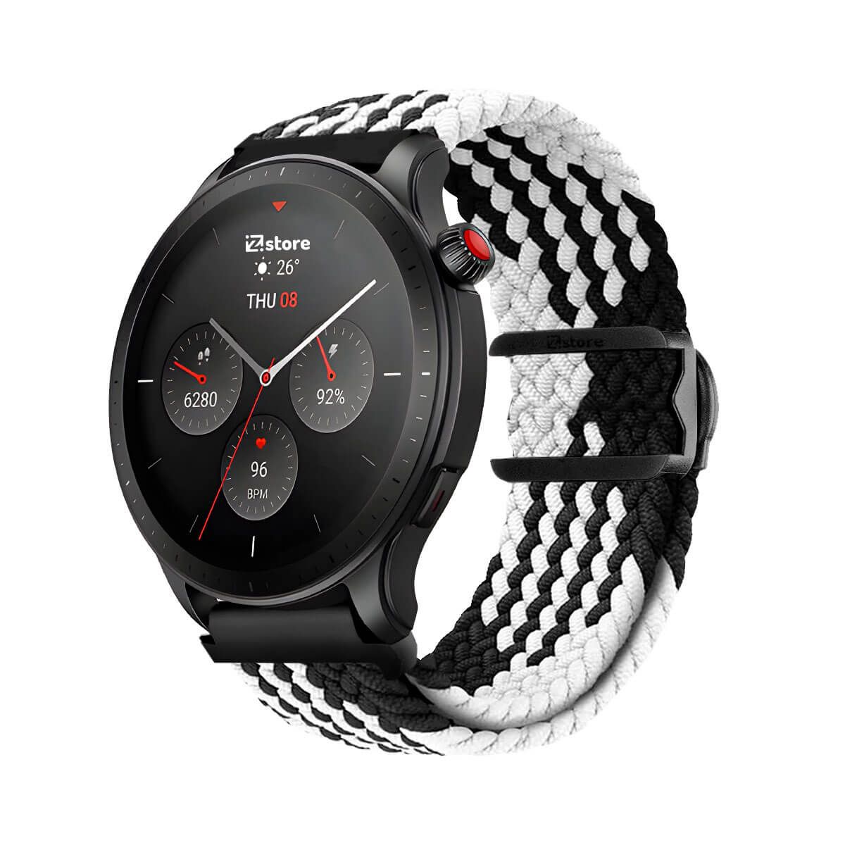 GENERICO - Correa de Nylon Para Amazfit GTR4 Azul Oscuro