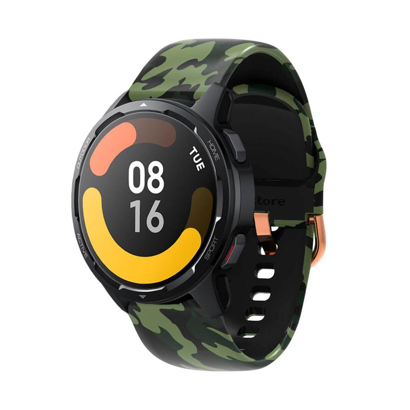 GENERICO - Correa Para Xiaomi Watch S1 Active Camuflado  Verde