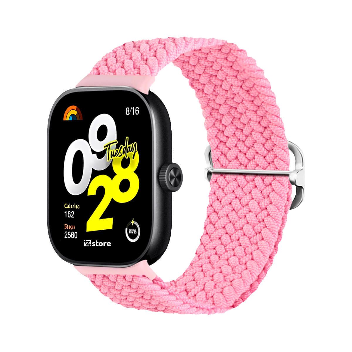 GENERICO - Correa de Nylon Para Redmi Watch 4 Rosado