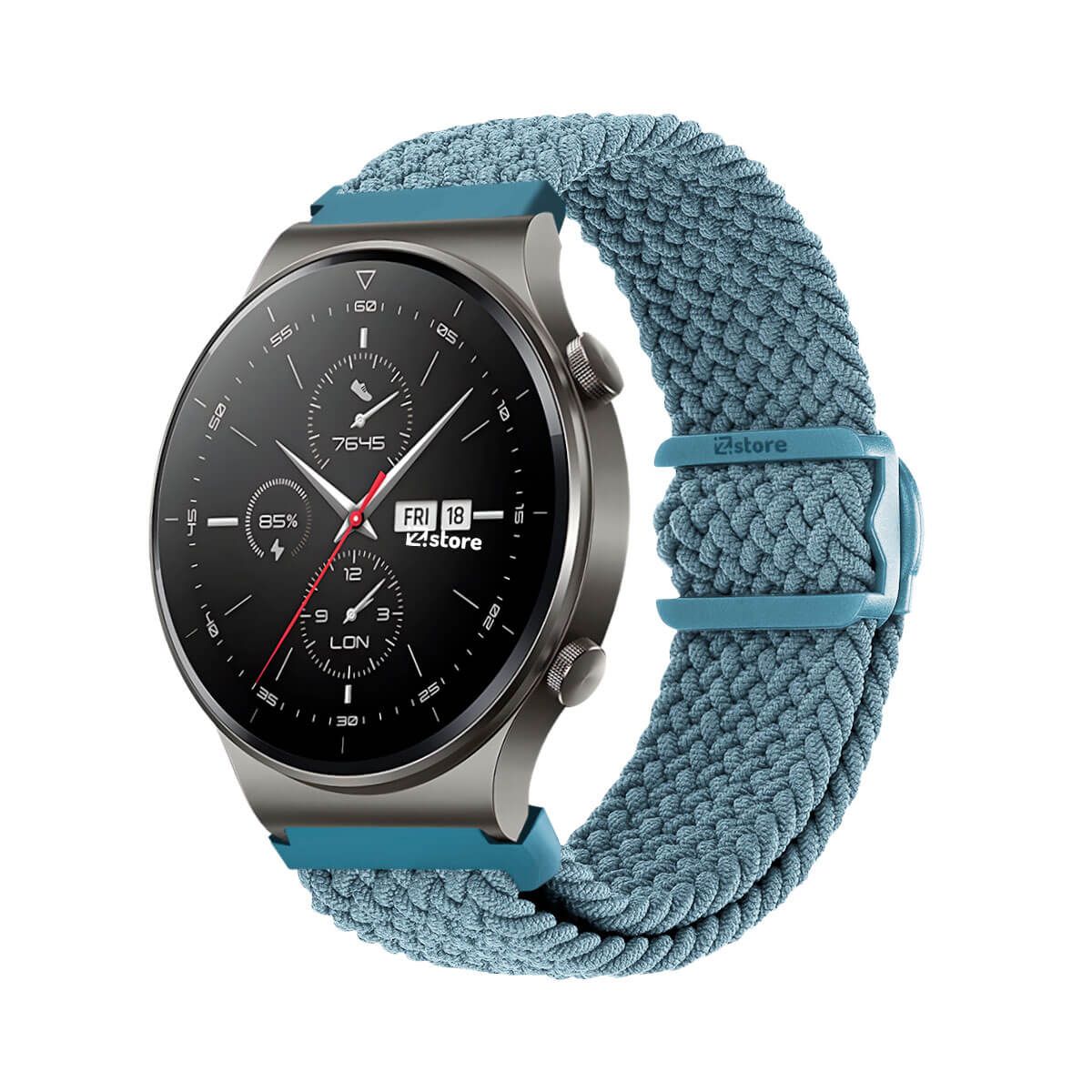 GENERICO - Correa de Nylon Para Huawei Watch GT2 Pro Celeste