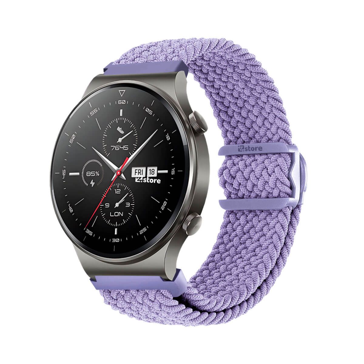 GENERICO - Correa de Nylon Para Huawei Watch GT2 Pro Lila