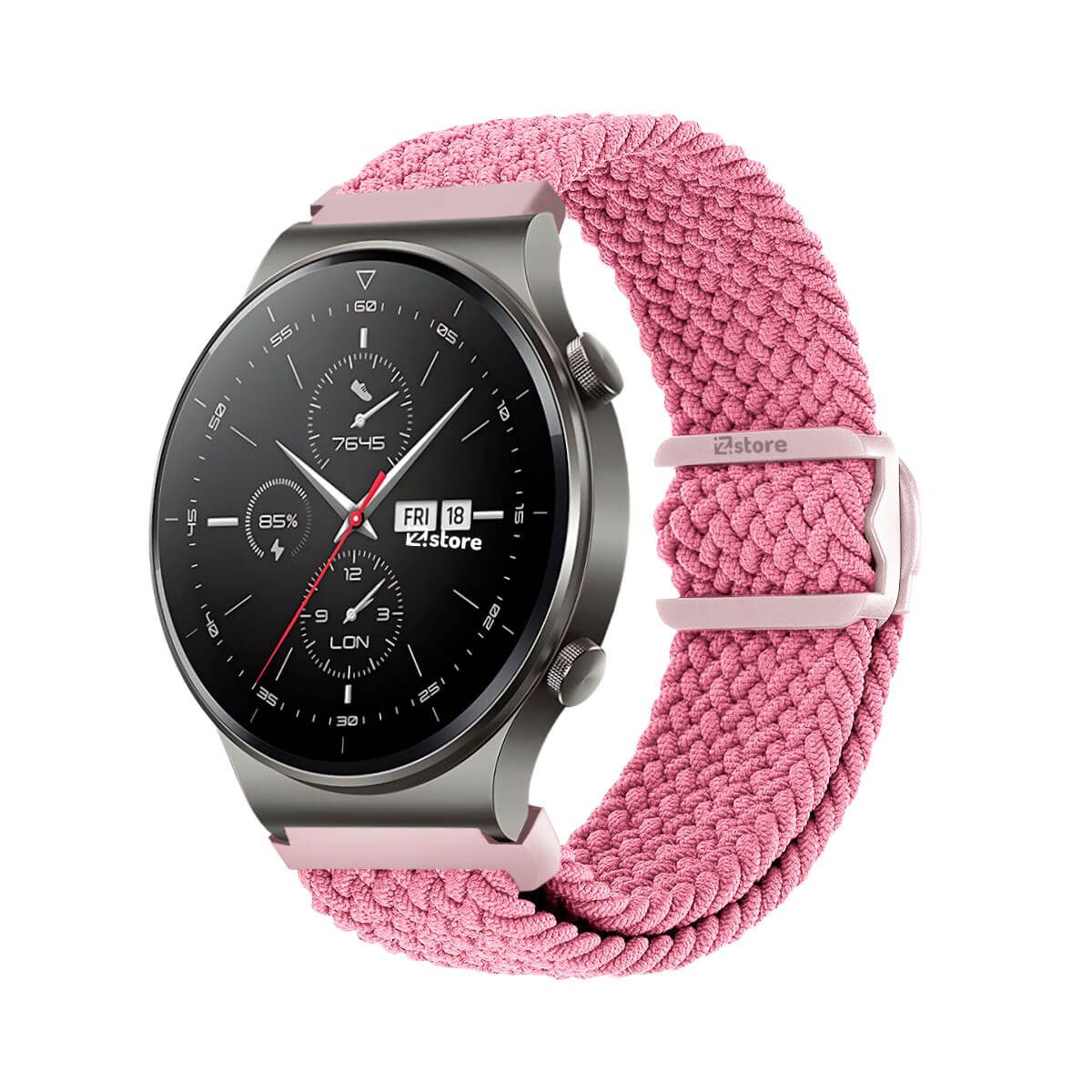 GENERICO - Correa de Nylon Para Huawei Watch GT2 Pro Rosado