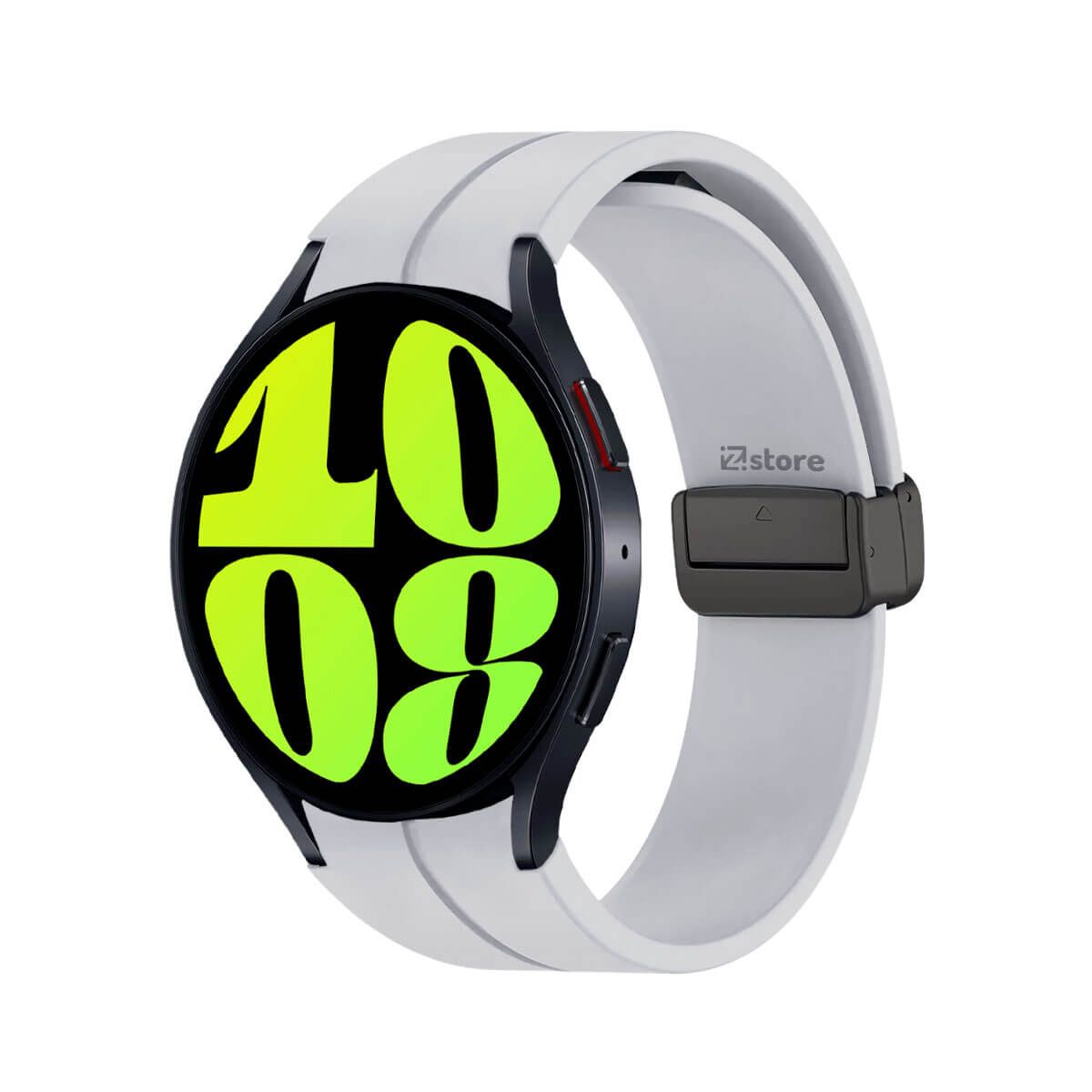GENERICO - Correa Para Samsung Galaxy Watch 6 Broche Magnetico Gris