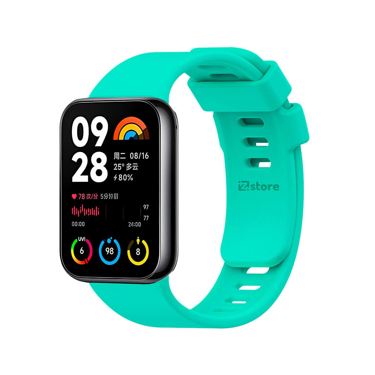 GENERICO - Correa Para Xiaomi Smart Band 8 Pro  Verde Esmeralda