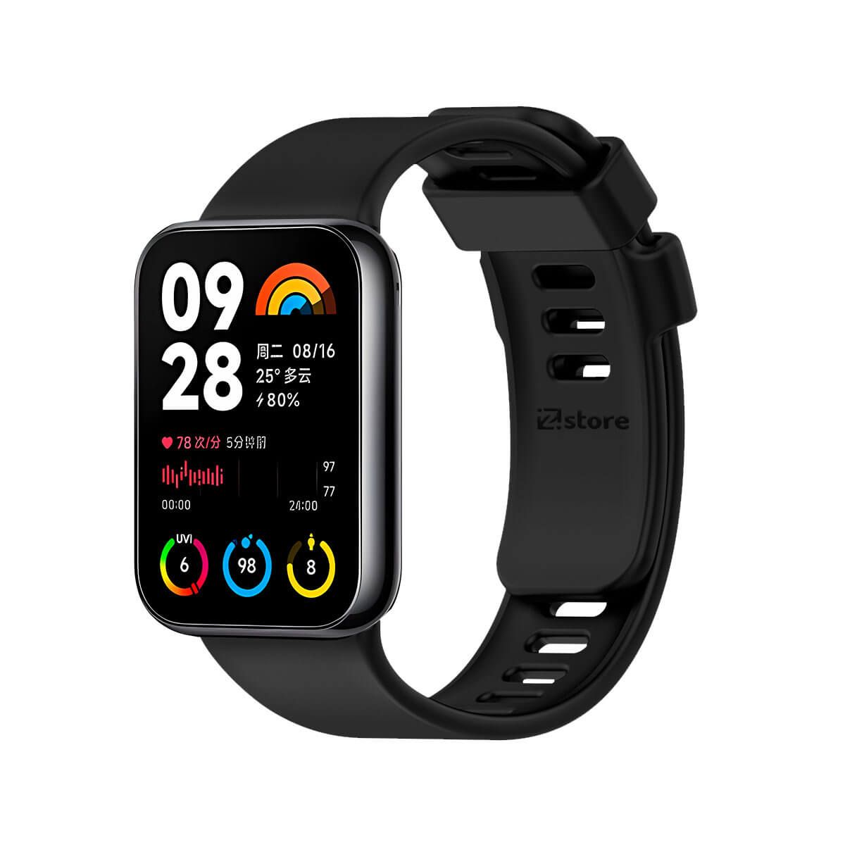 GENERICO - Correa Para Xiaomi Smart Band 8 Pro  Negro