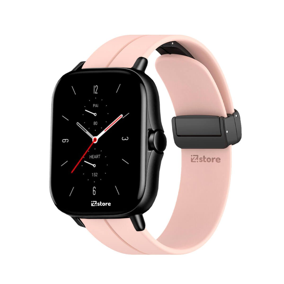 GENERICO - Correa Para Amazfit GTS4 Broche Magnético Rosa