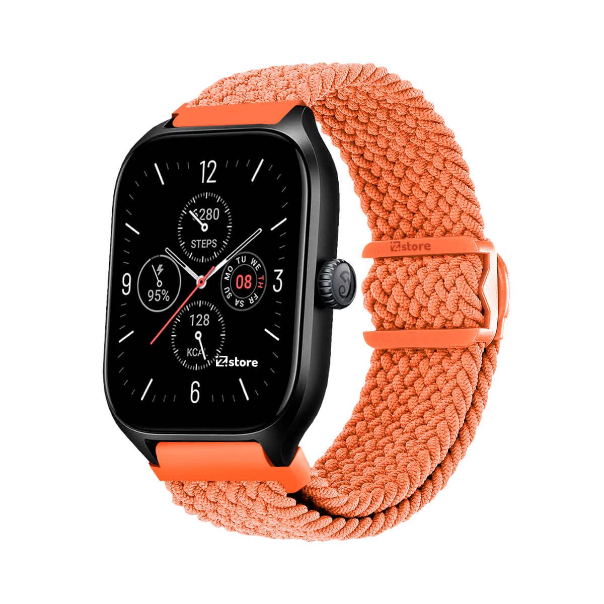 GENERICO - Correa de Nylon Amazfit GTS4 Naranja