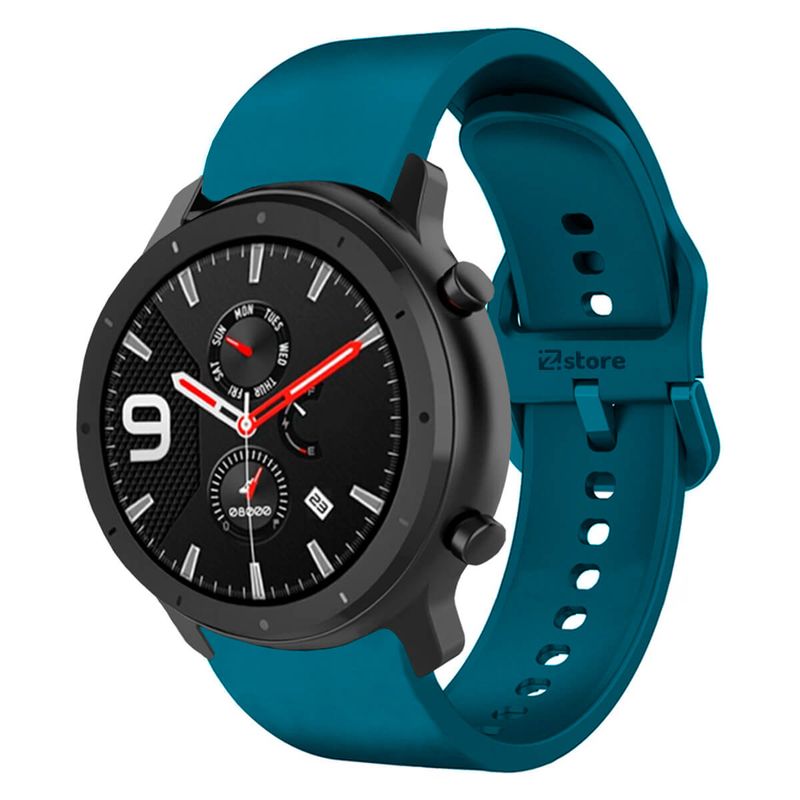 GENERICO - Correa Para Amazfit GTR Hebilla Azul Turquesa