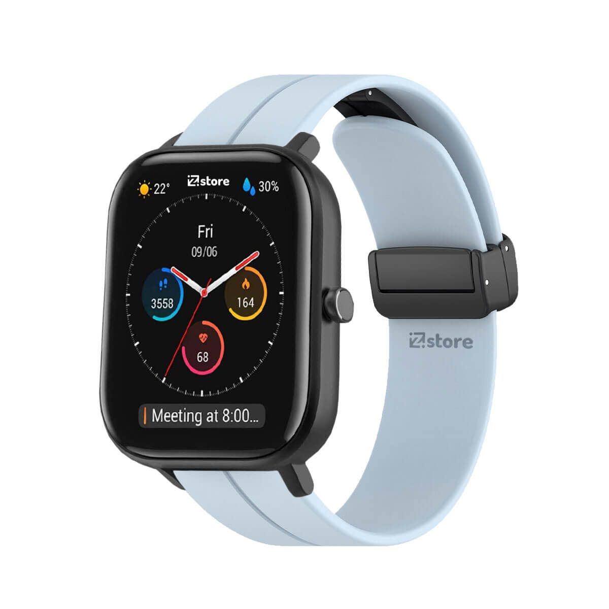 GENERICO - Correa Para Amazfit GTS Broche Magnético Celeste