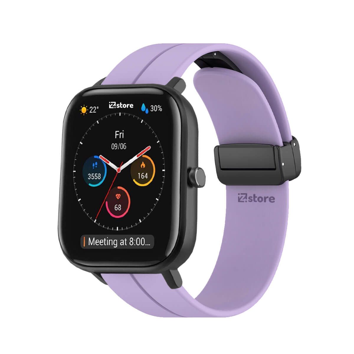 GENERICO - Correa Para Amazfit GTS Broche Magnético Lila