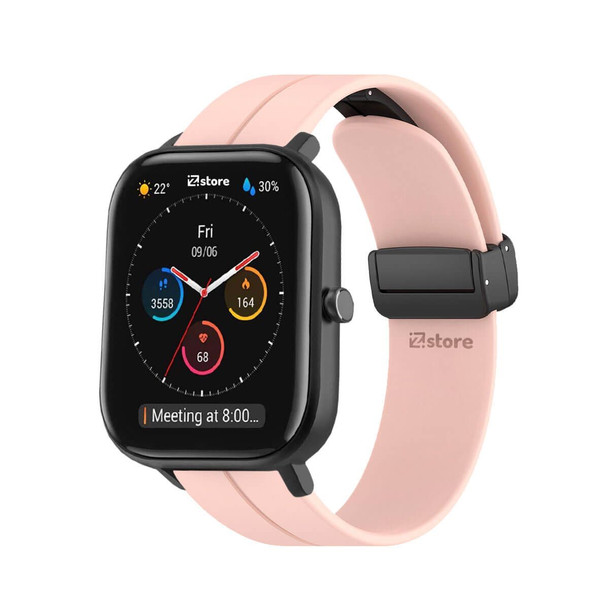 GENERICO - Correa Para Amazfit GTS Broche Magnético Rosa