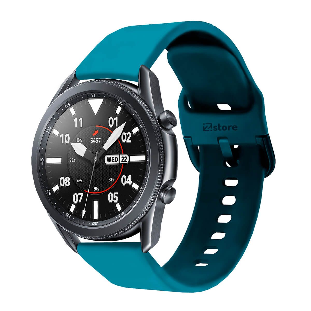 GENERICO - Correa Samsung Galaxy Watch 3 41mm Hebilla Azul Turquesa