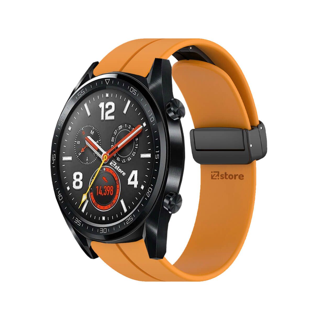GENERICO - Correa Para Huawei Watch GT Broche Magnético Papaya