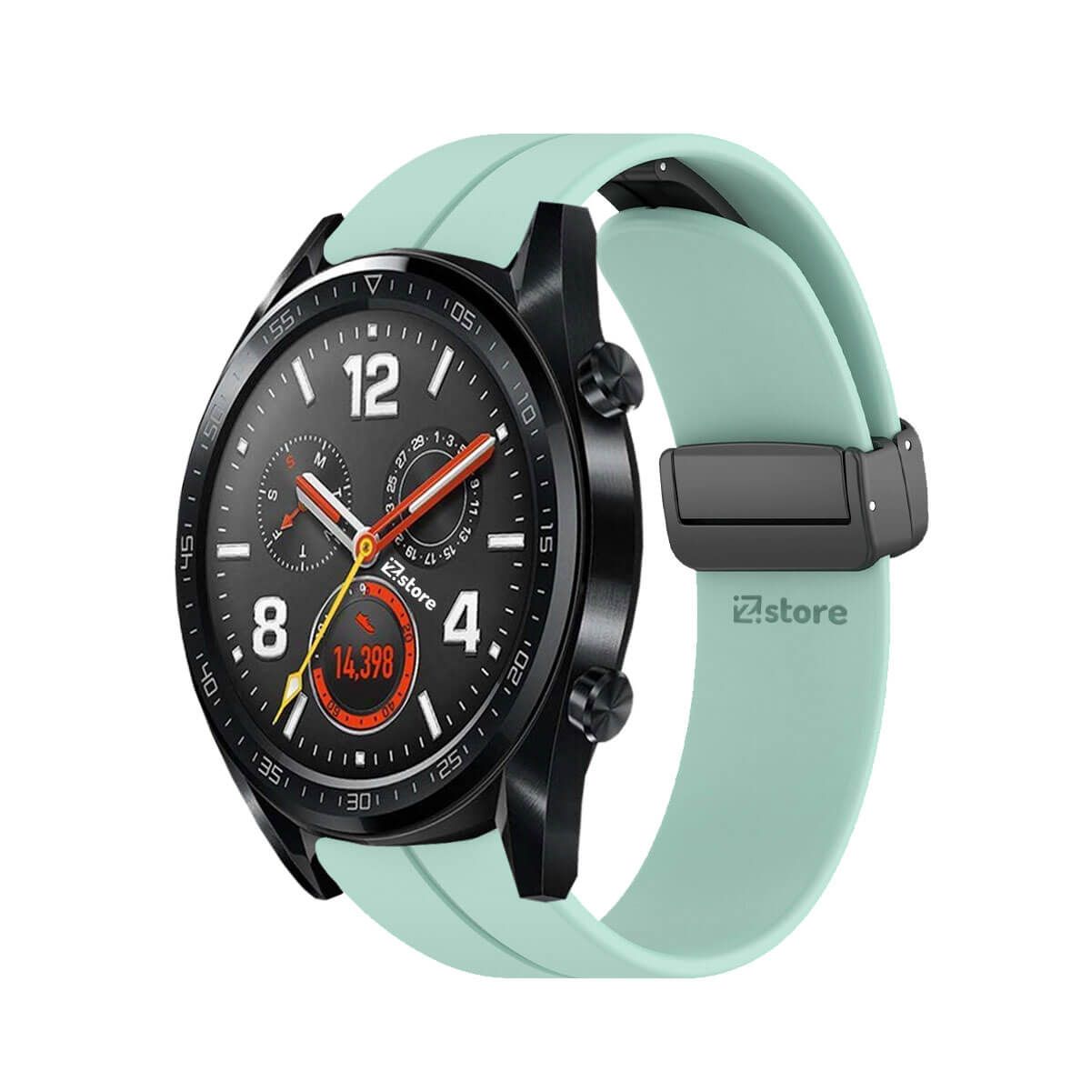 GENERICO - Correa Para Huawei Watch GT Broche Magnético Verde Agua