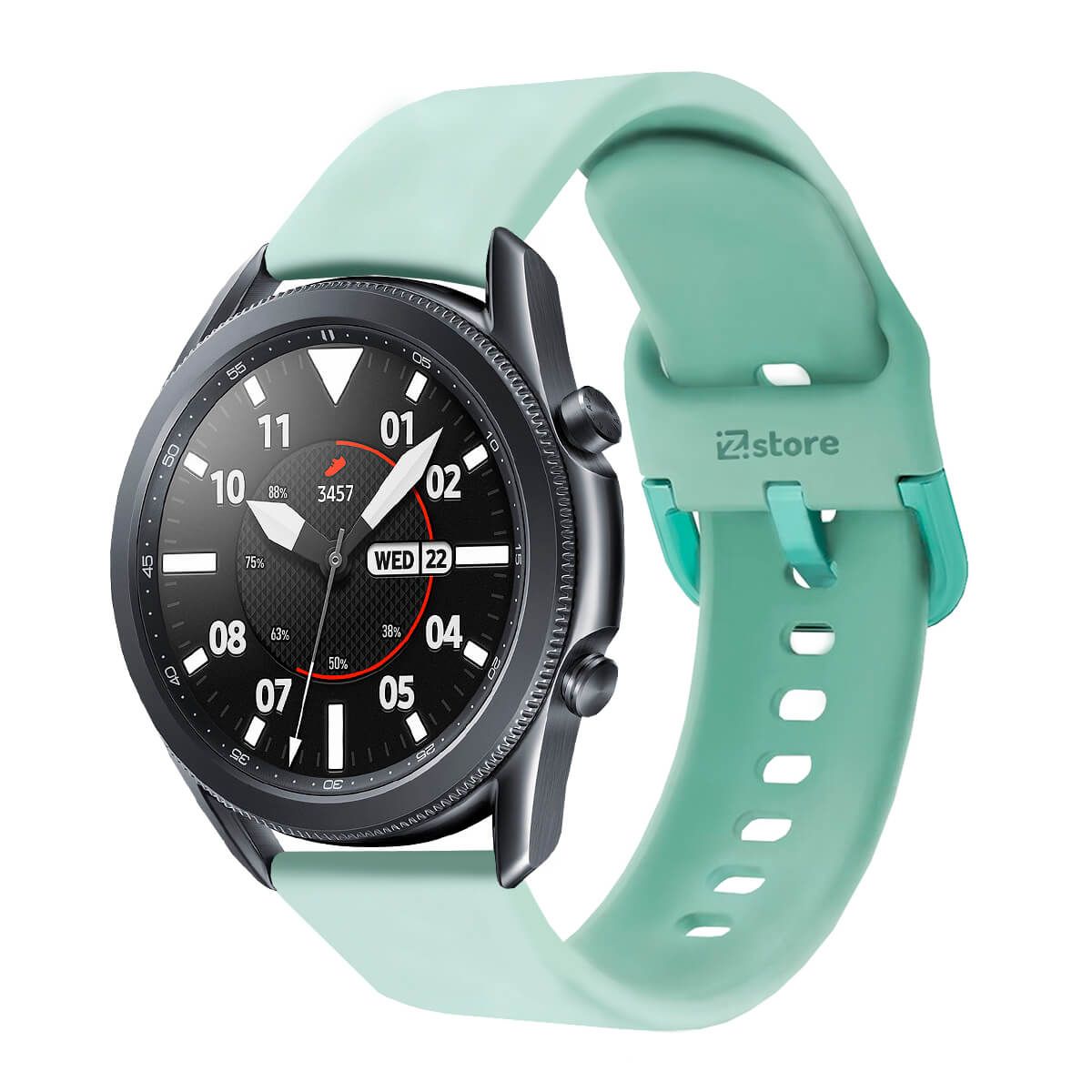 GENERICO - Correa Para Samsung Galaxy Watch 3 41MM Broche Verde Esmeralda
