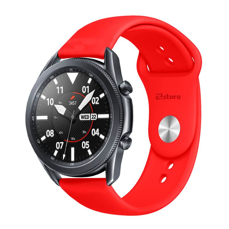 GENERICO - Correa Para Samsung Galaxy Watch 3 Broche Rojo