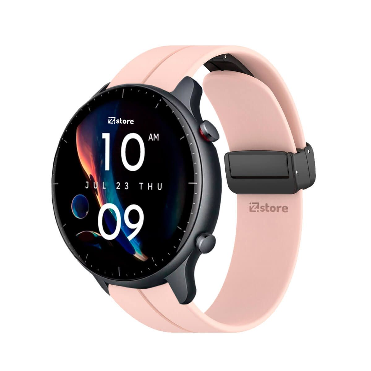 GENERICO - Correa Para Amazfit GTR3 Broche Magnético Rosa