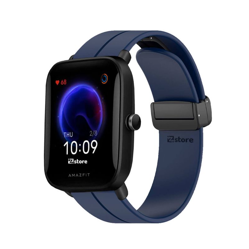 GENERICO - Correa Para Amazfit Bip U Broche Magnético Azul Oscuro