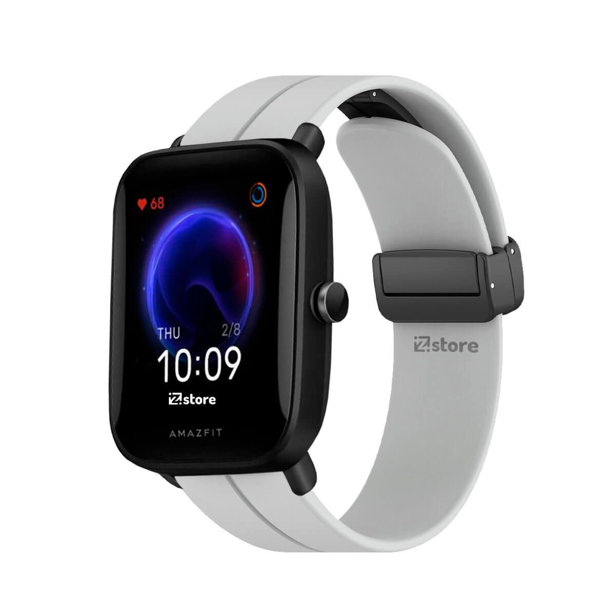 GENERICO - Correa Para Amazfit Bip U Broche Magnético Azul Acero