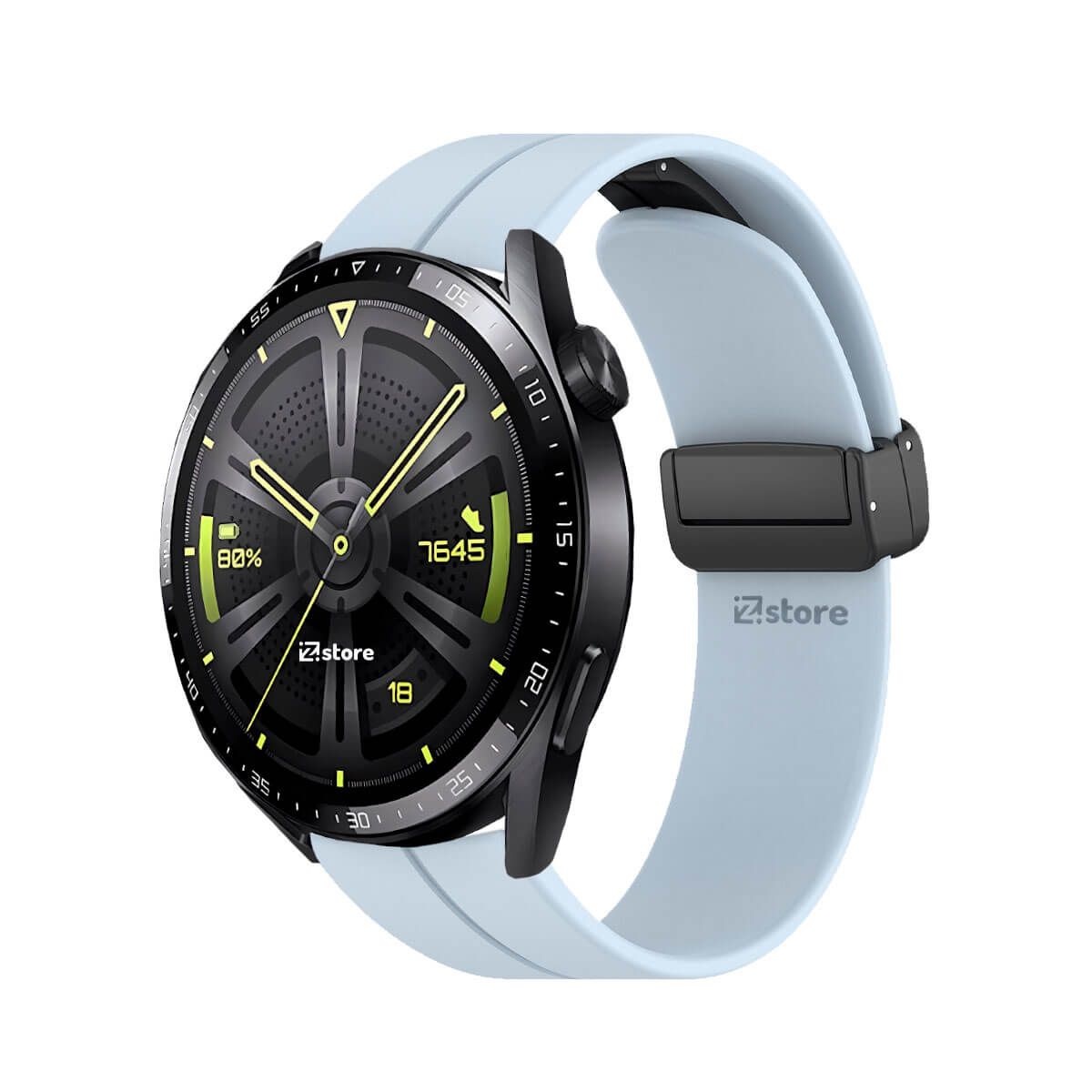 GENERICO - Correa Para Huawei Watch GT3 42MM Broche Magnético Celeste Cielo