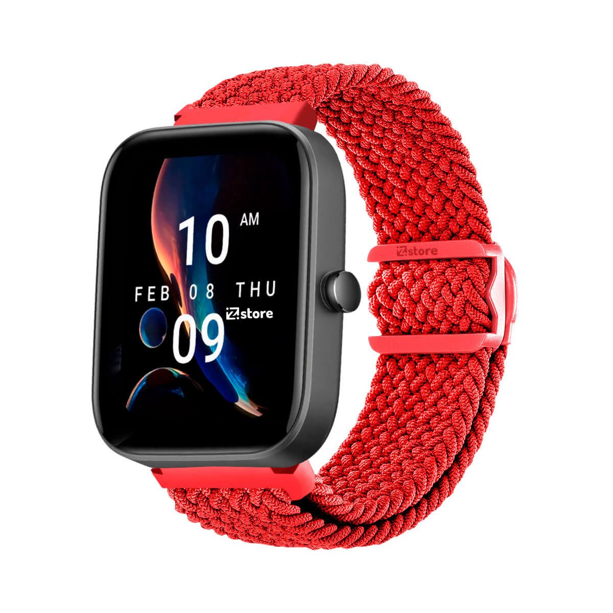 GENERICO - Correa de Nylon Amazfit Bip 3Bip 3 Pro Azul Oscuro