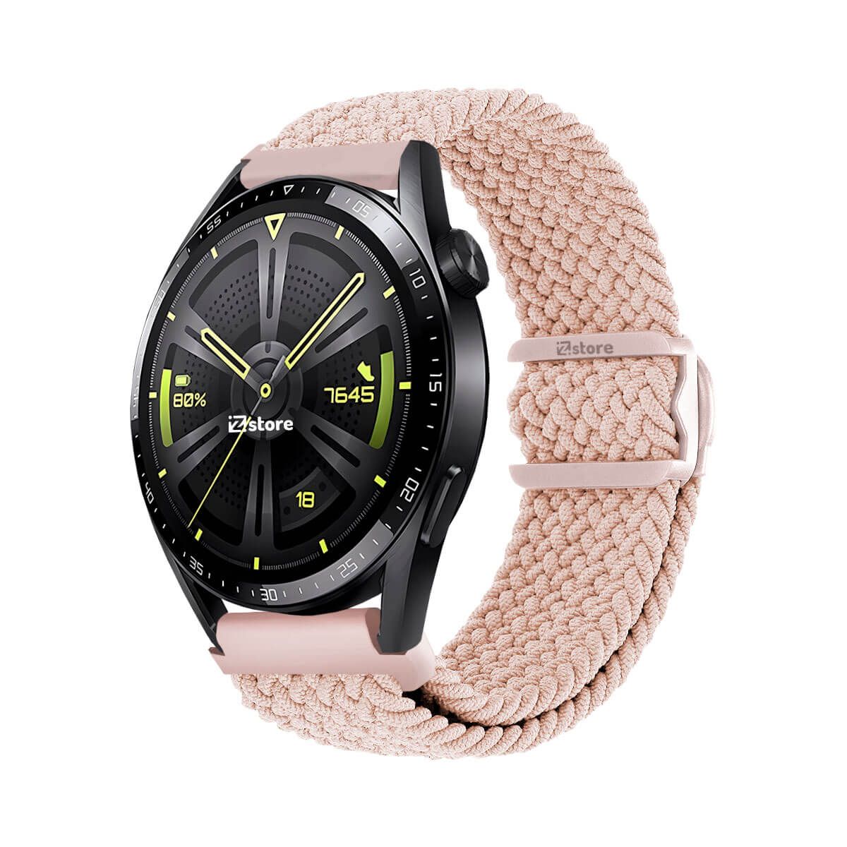 GENERICO - Correa de Nylon Para Huawei Watch GT3 Rosa