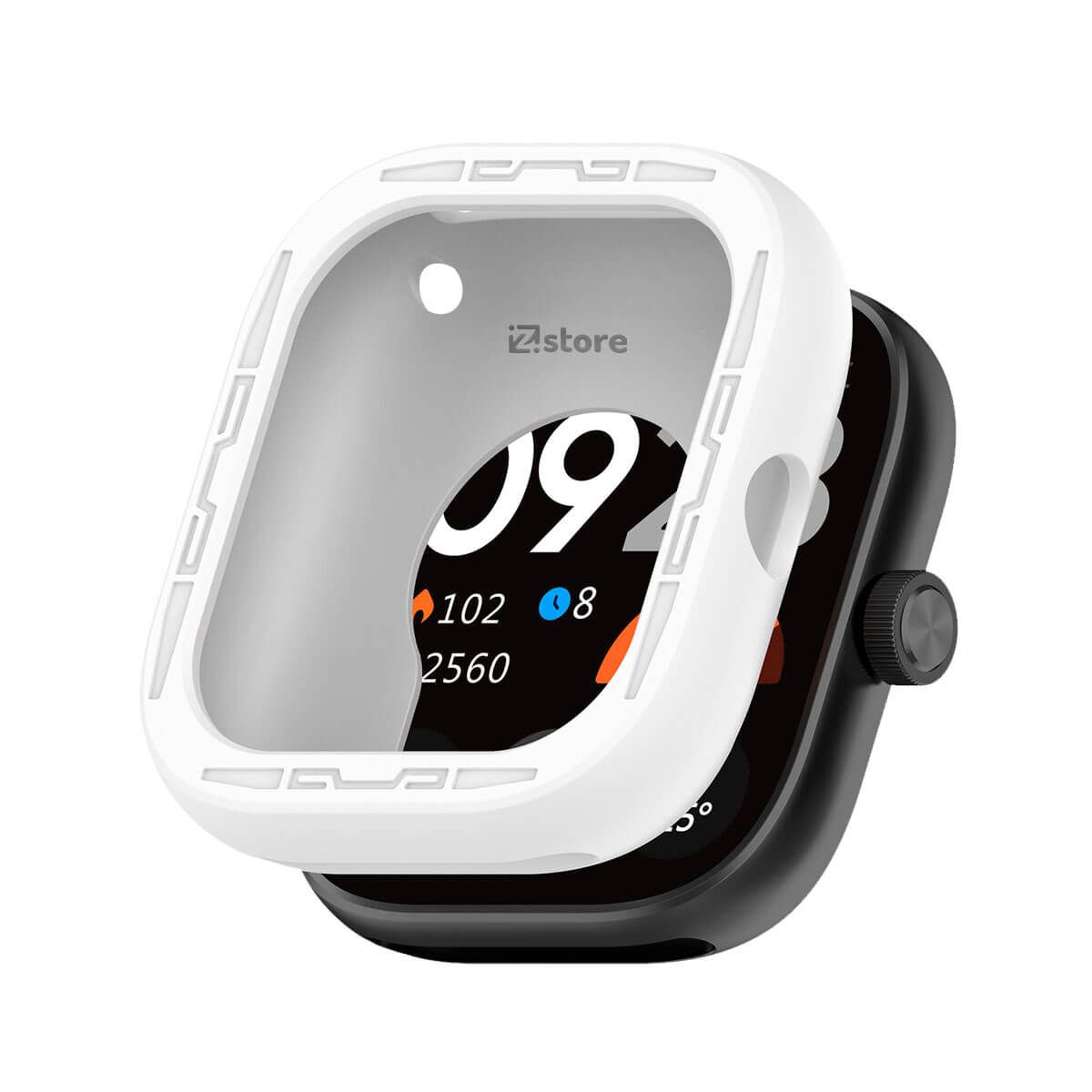 GENERICO - Case de Silicona Para Redmi Watch 4 Blanco
