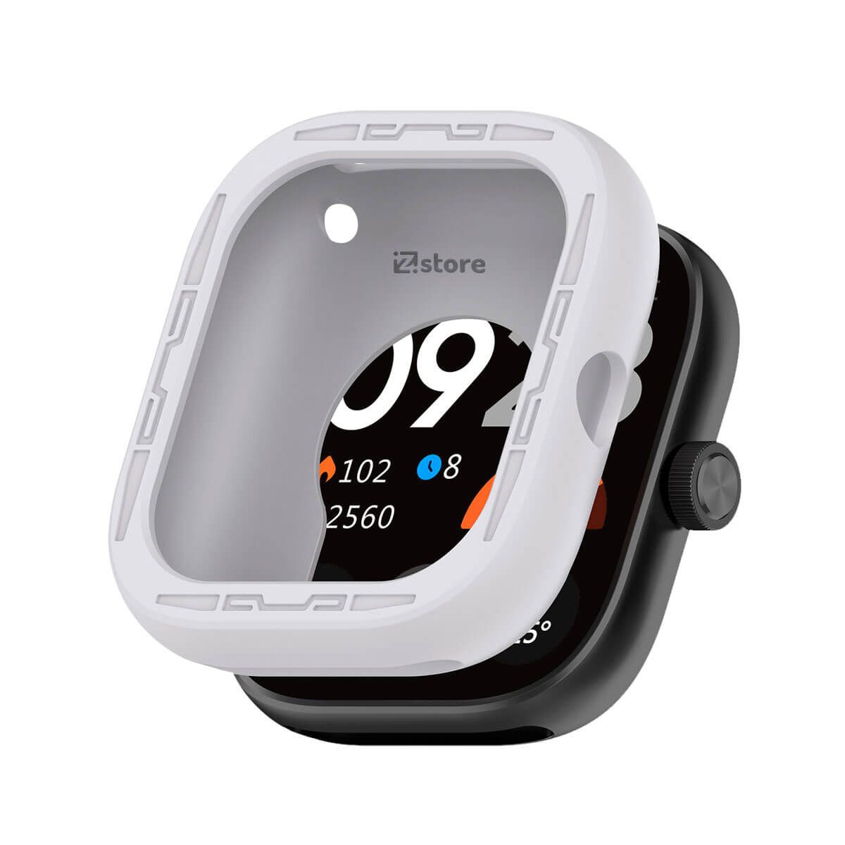 GENERICO - Case de Silicona Para Redmi Watch 4 Gris