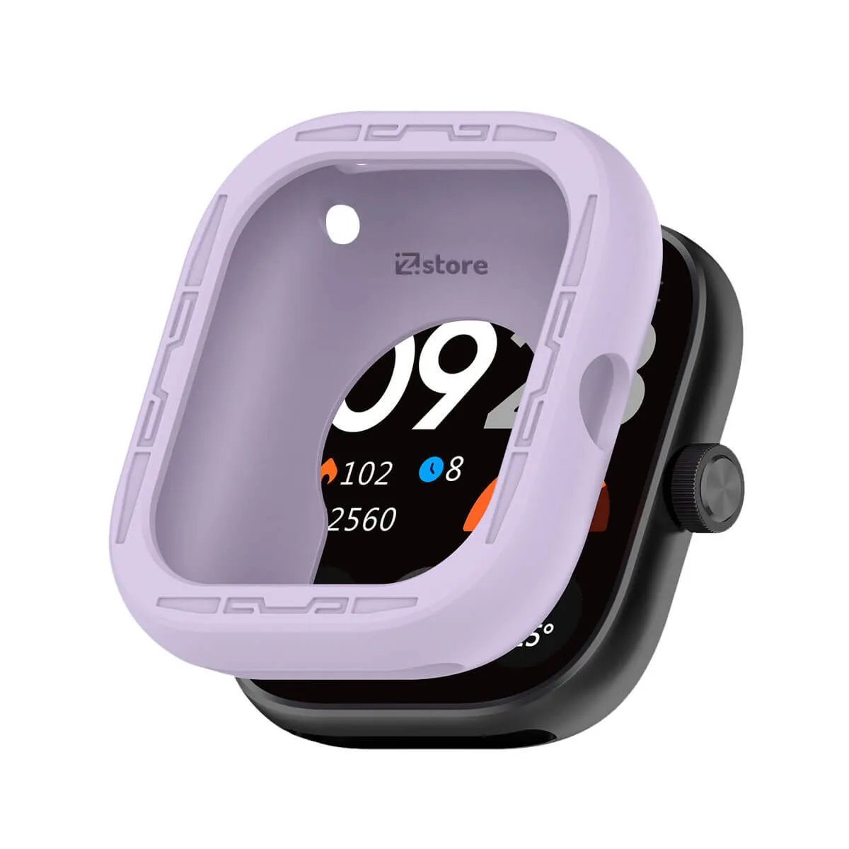 GENERICO - Case de Silicona Para Redmi Watch 4 Lila