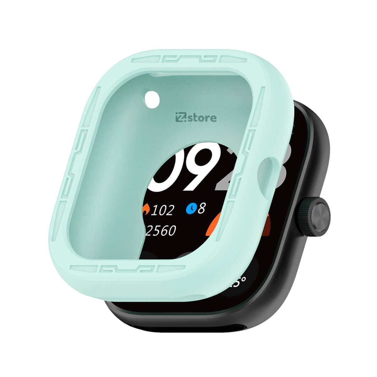 GENERICO - Case de Silicona Para Redmi Watch 4 Verde Agua