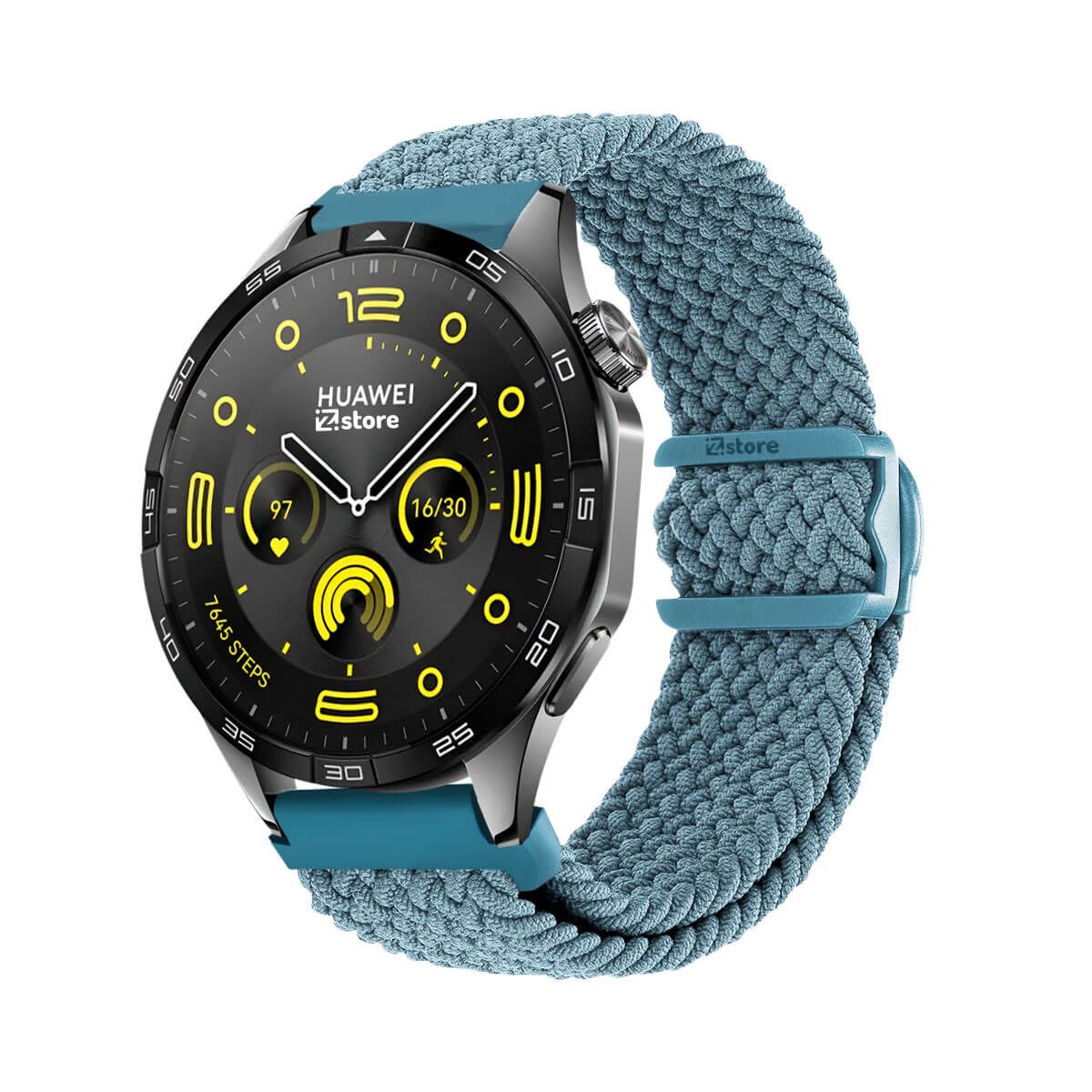 GENERICO - Correa de Nylon Para Huawei Watch GT4 46mm Celeste