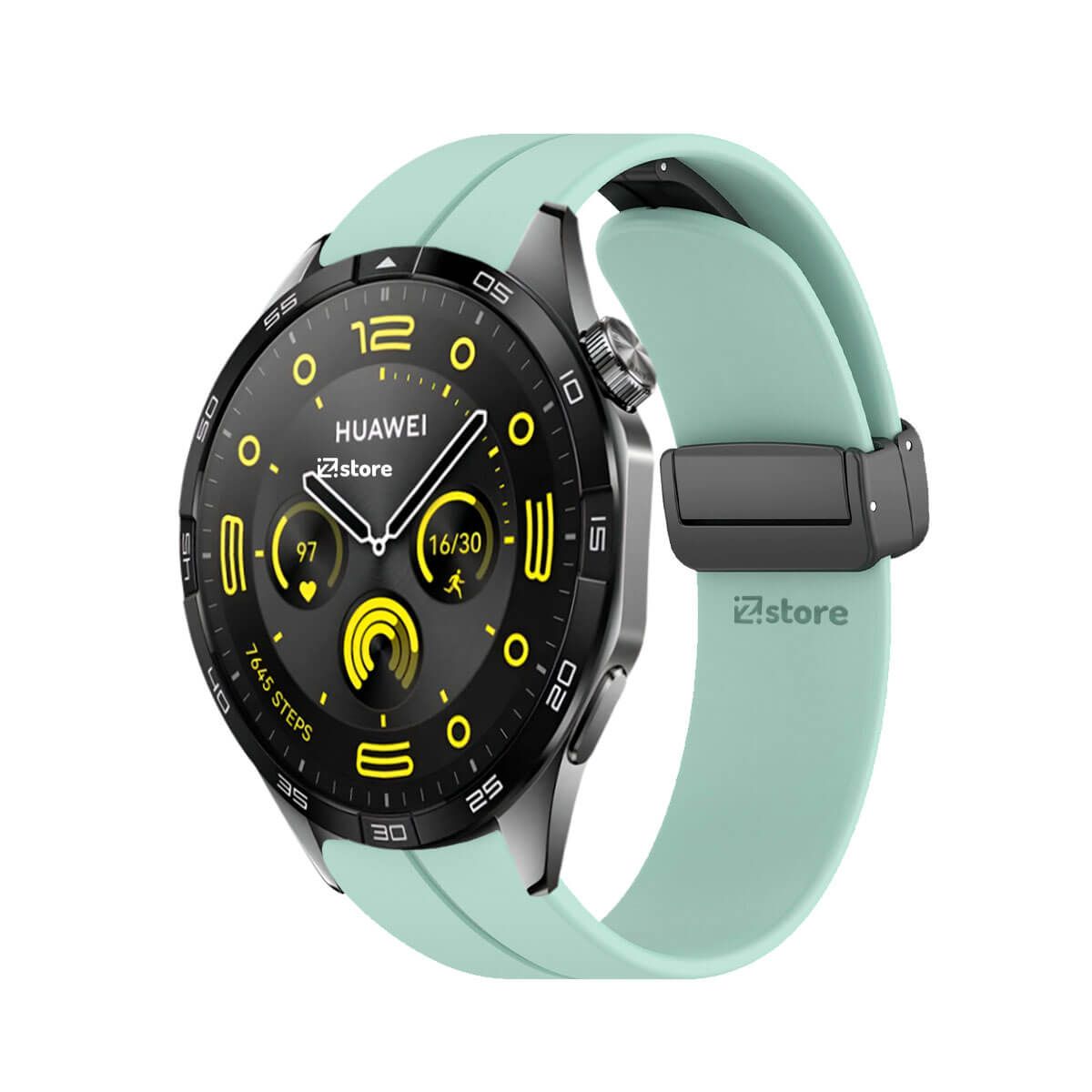 GENERICO - Correa Para Huawei Watch GT4 46mm Broche Magnético Verde Agua