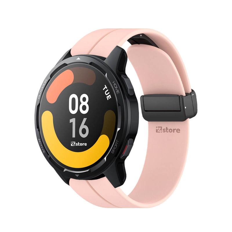 GENERICO - Correa Para Xiaomi Watch S1 Active Broche Magnético Rosa
