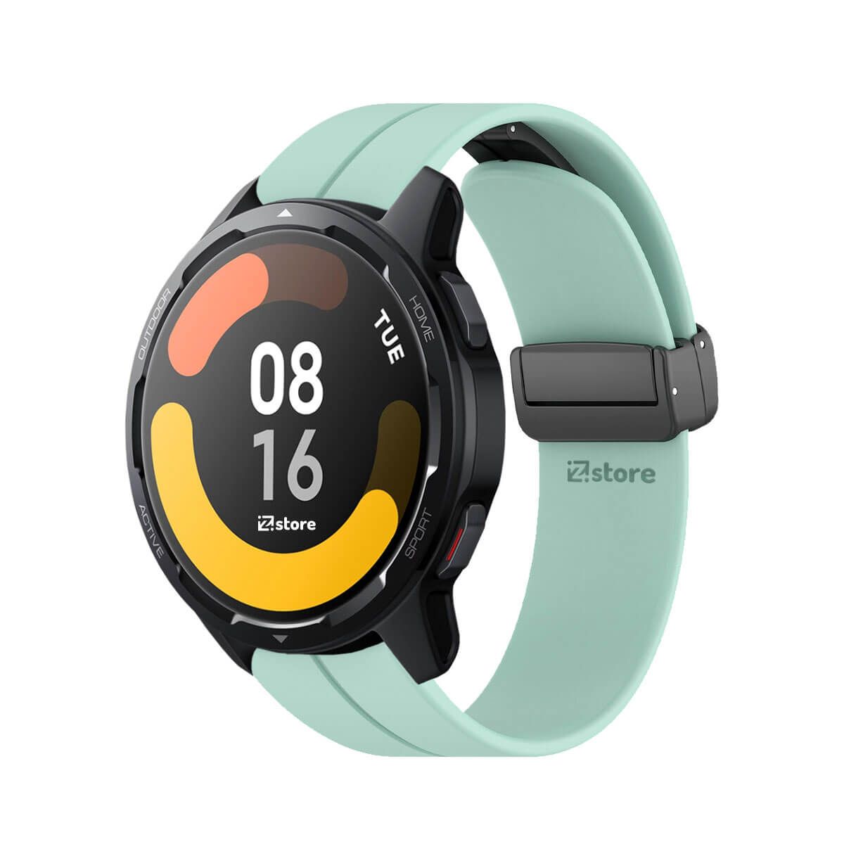GENERICO - Correa Para Xiaomi Watch S1 Active Broche Magnético Verde Agua