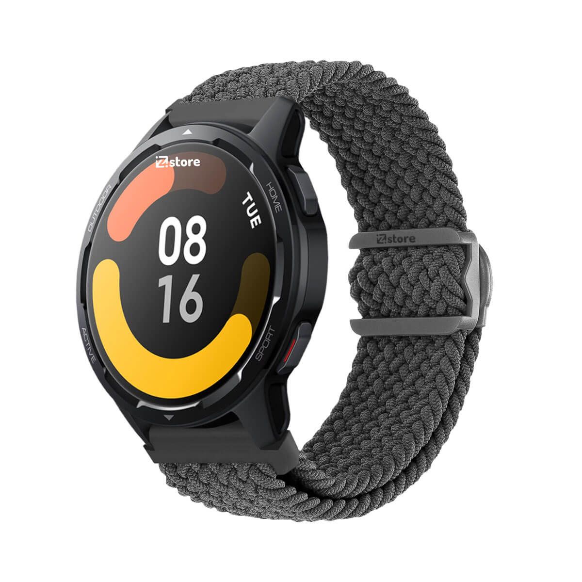 GENERICO - Correa de Nylon Para Xiaomi Watch S1 Active Gris