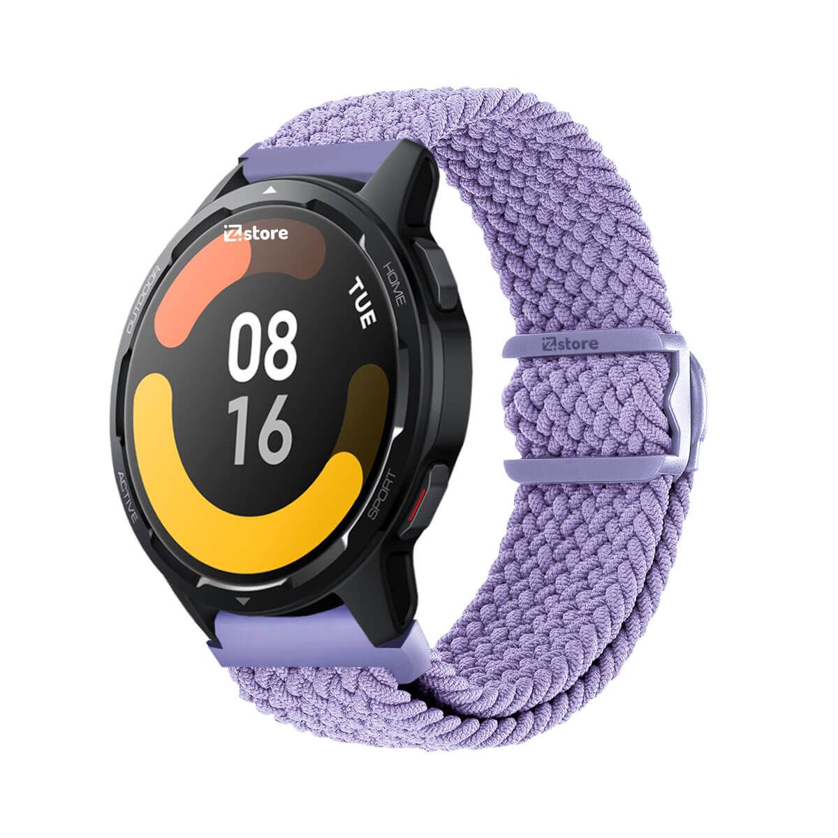 GENERICO - Correa de Nylon Para Xiaomi Watch S1 Active Lila