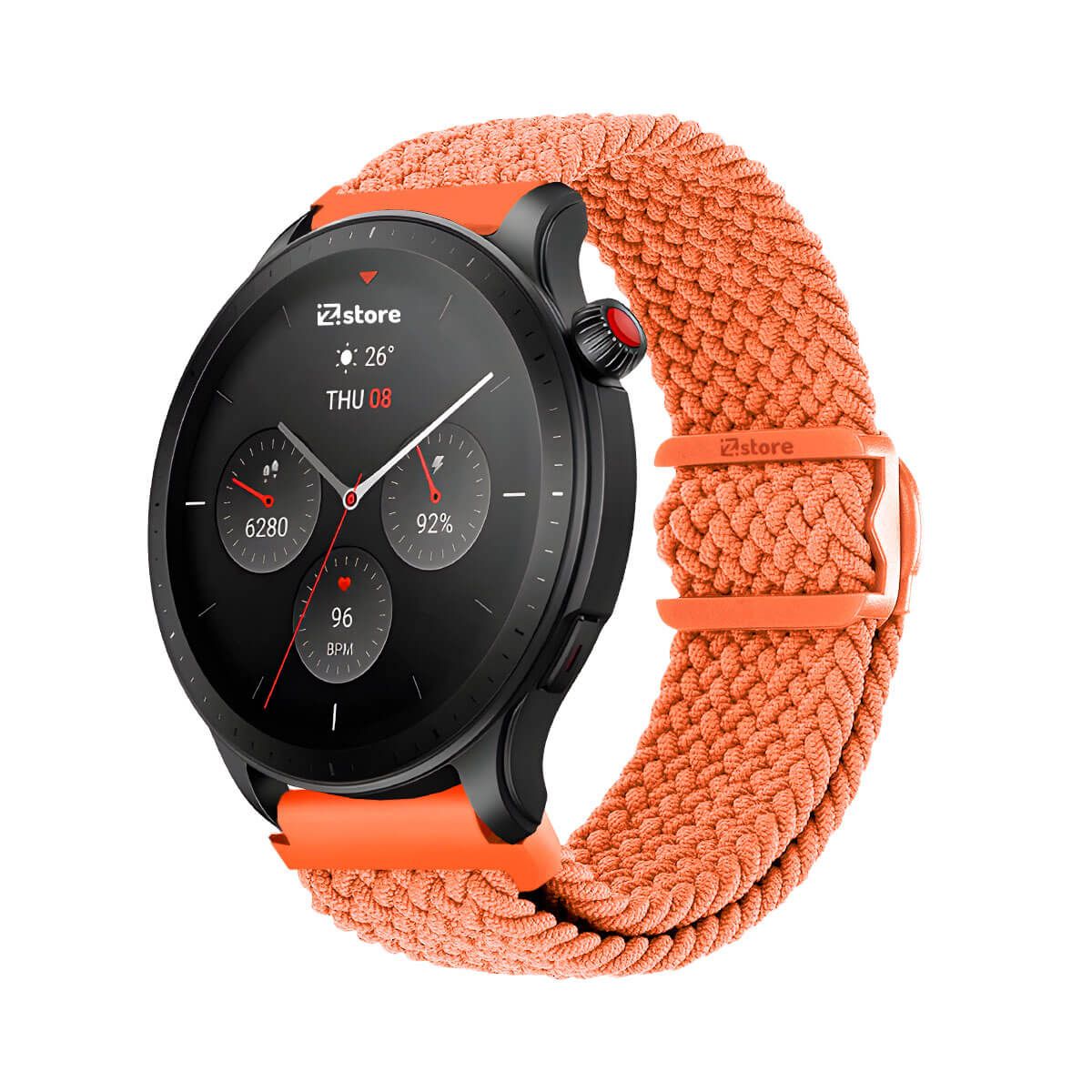 GENERICO - Correa de Nylon Para Amazfit GTR4 Naranja
