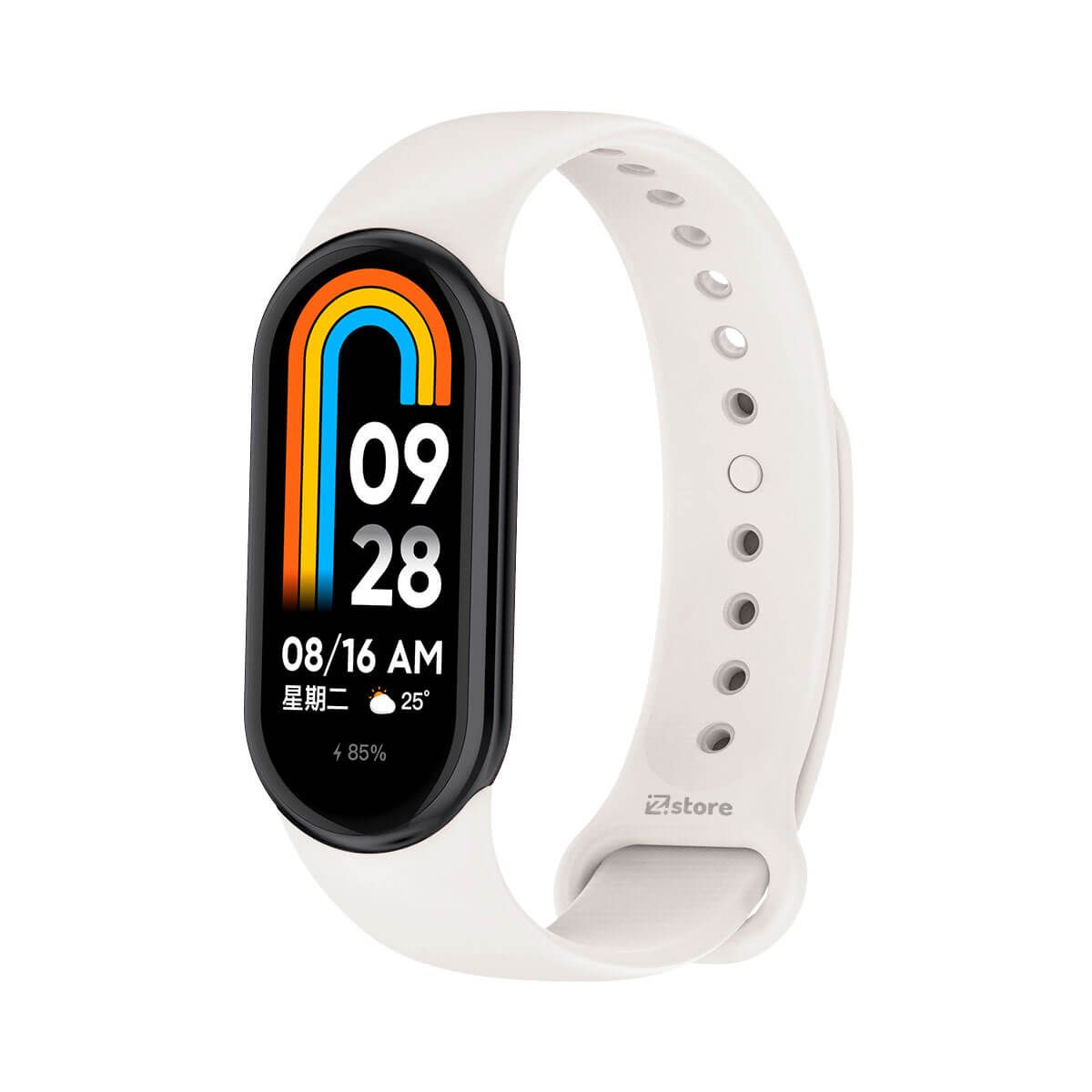 GENERICO - Correa Para Xiaomi Mi Band 8  Marfil