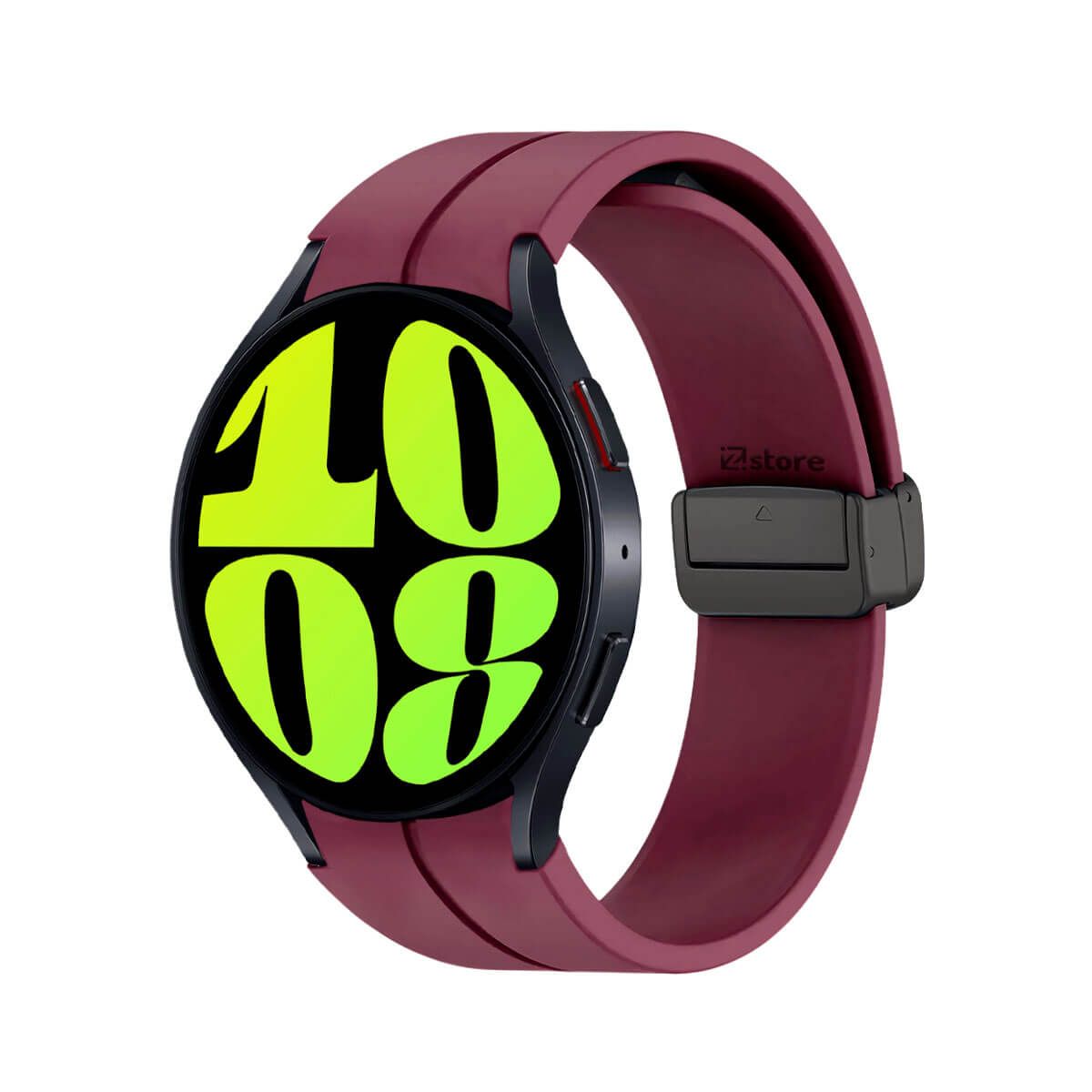 GENERICO - Correa Para Samsung Galaxy Watch 6 Broche Magnetico Vino