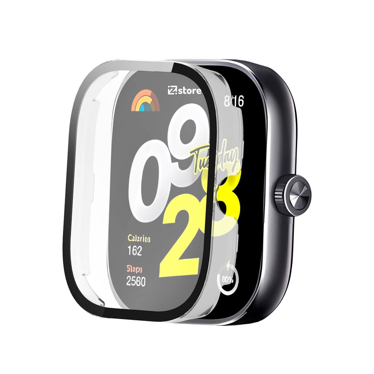 GENERICO - Case con Protector Redmi Watch 4 Mate Color Transparente