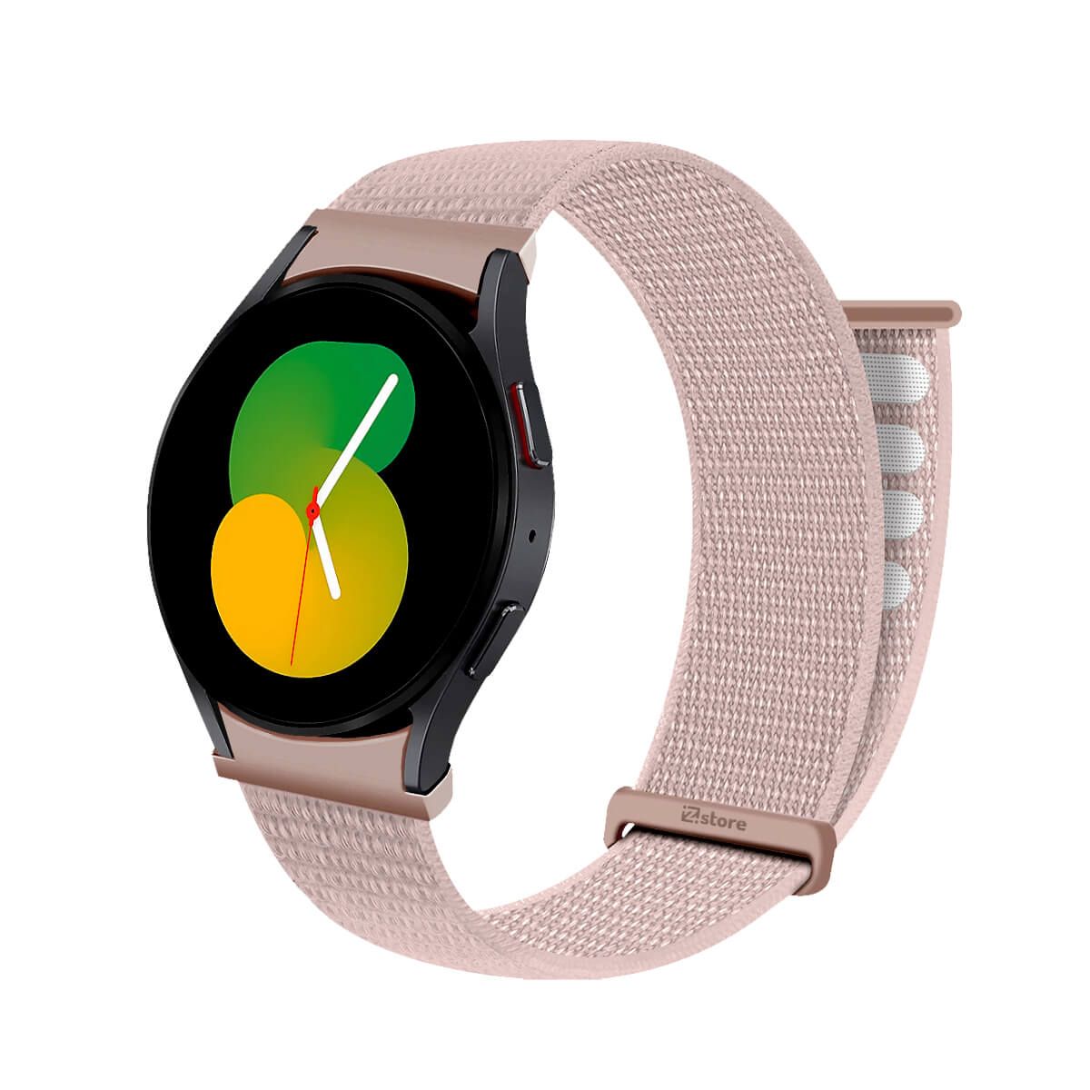 GENERICO - Correa de Nylon Para Samsung Galaxy Watch 4 y 5 Nude