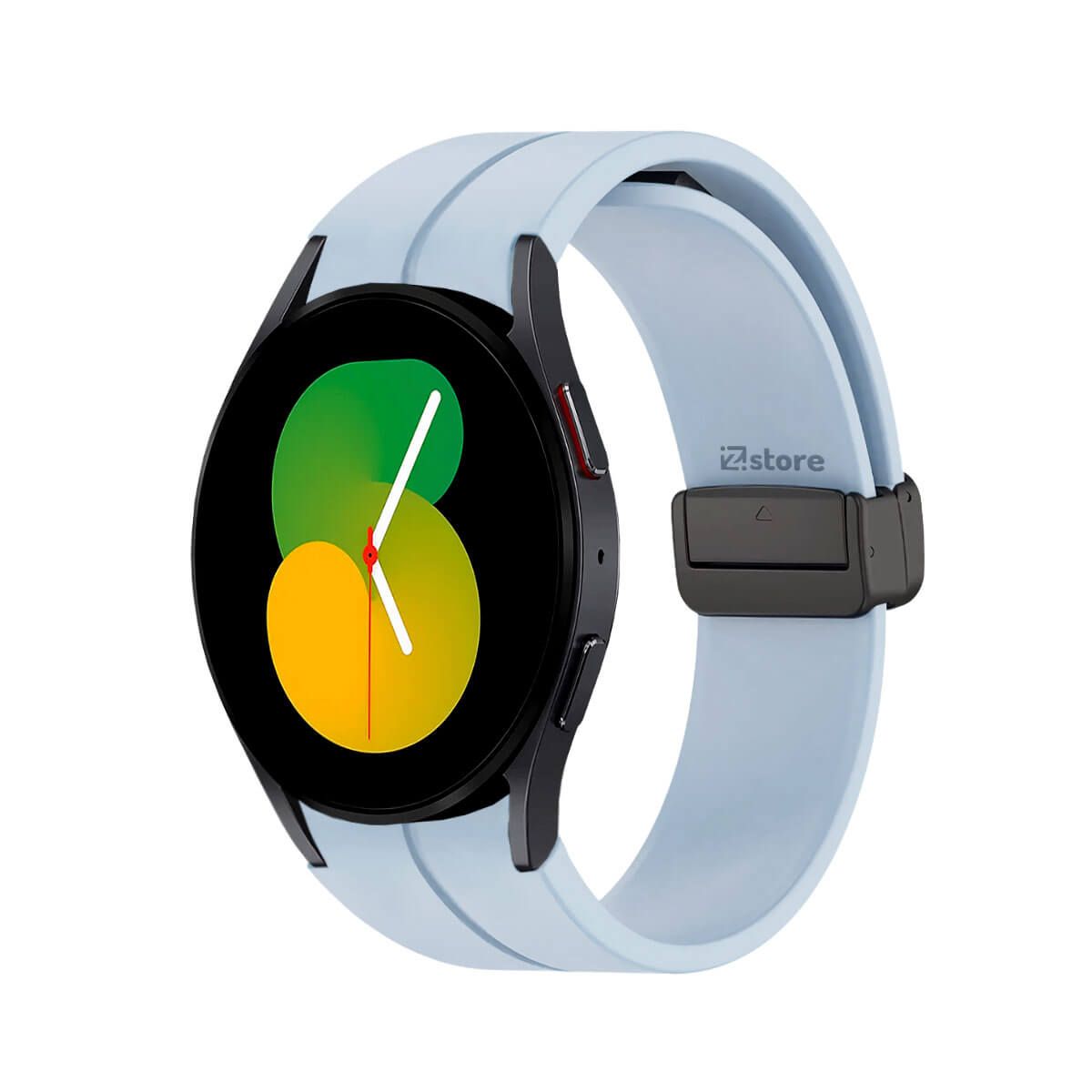 GENERICO - Correa Para Samsung Galaxy Watch 4 y 5 Broche Magnetico Celeste