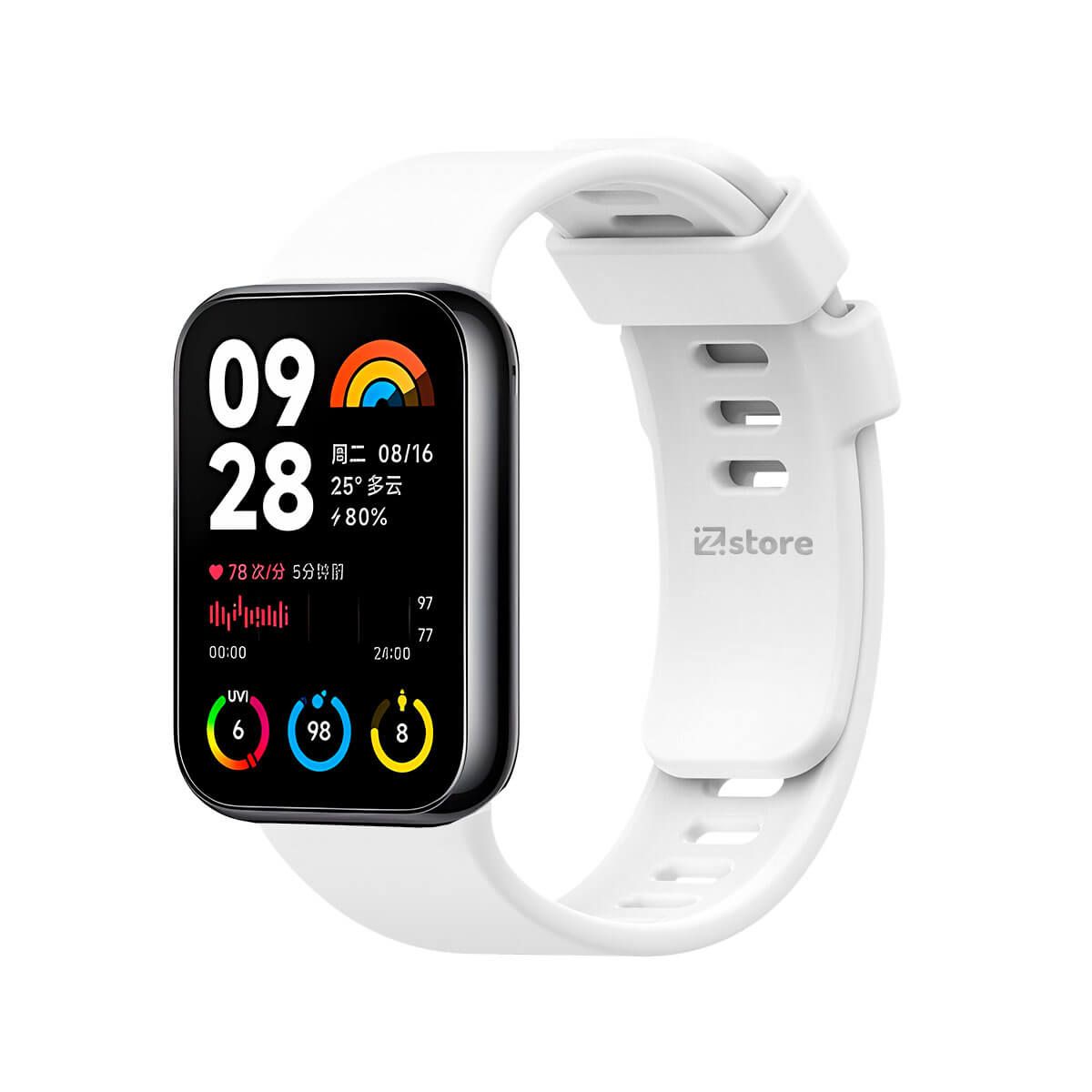 GENERICO - Correa Para Xiaomi Smart Band 8 Pro  Blanco