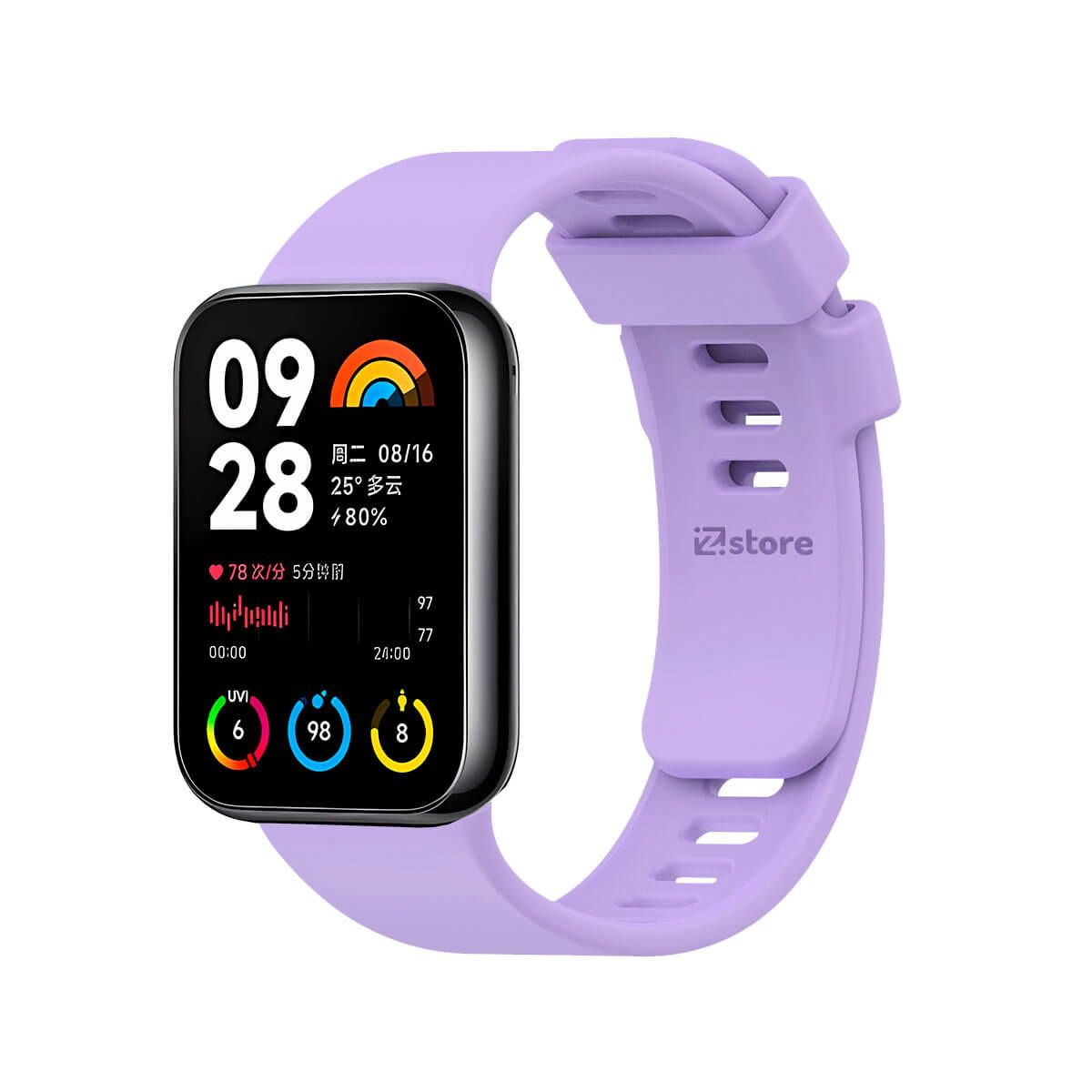 GENERICO - Correa Para Xiaomi Smart Band 8 Pro  Lila