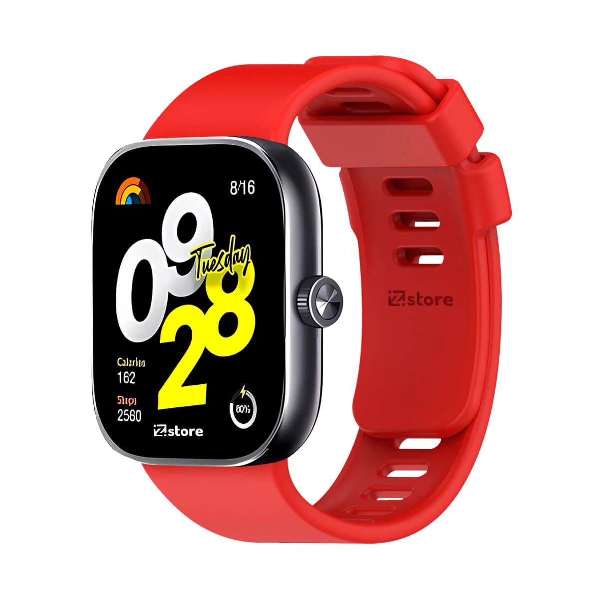 GENERICO - Correa Para Xiaomi Smart Band 8 Pro  Rojo