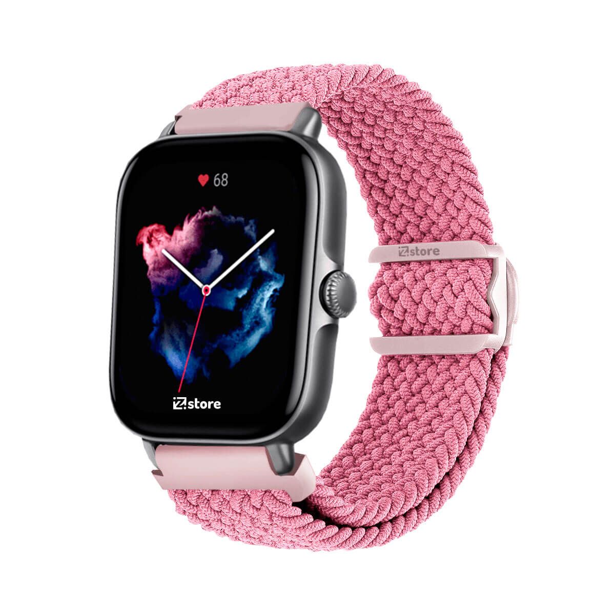 GENERICO - Correa de Nylon Amazfit GTS3 Rosado
