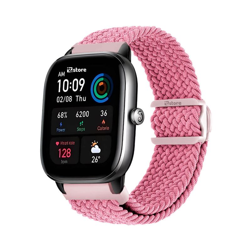 GENERICO - Correa de Nylon Amazfit GTS4 Mini Rosado