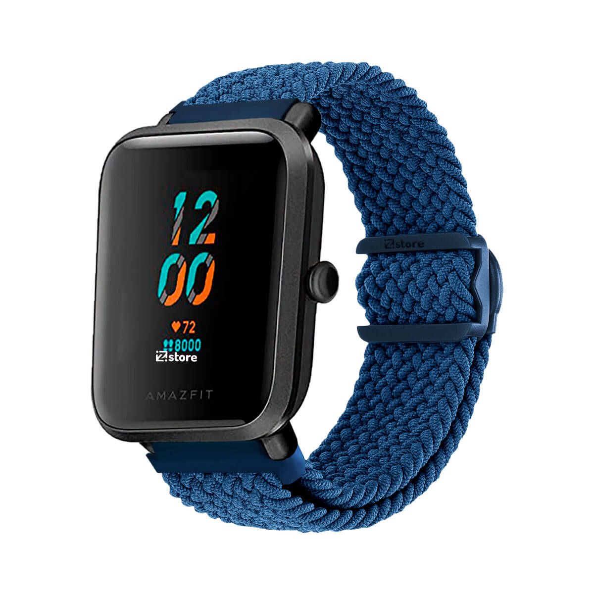 GENERICO - Correa de Nylon Amazfit Bip S Azul Oscuro