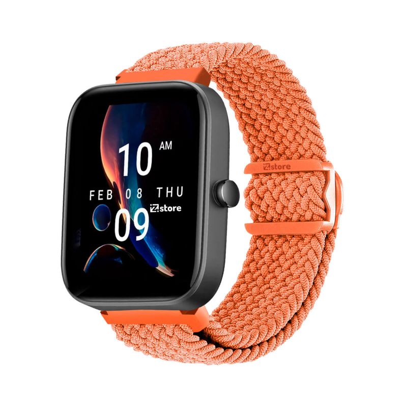 GENERICO - Correa de Nylon Amazfit Bip 3Bip 3 Pro Naranja